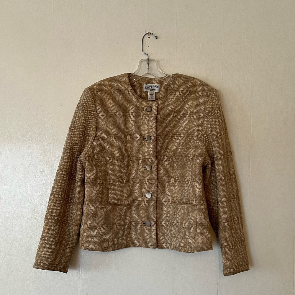 Vintage Pendleton Virgin Wool Jacket - image 2